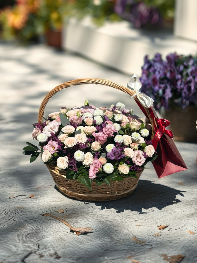 Aranzman u korpi sa ruzama i lizijantusom